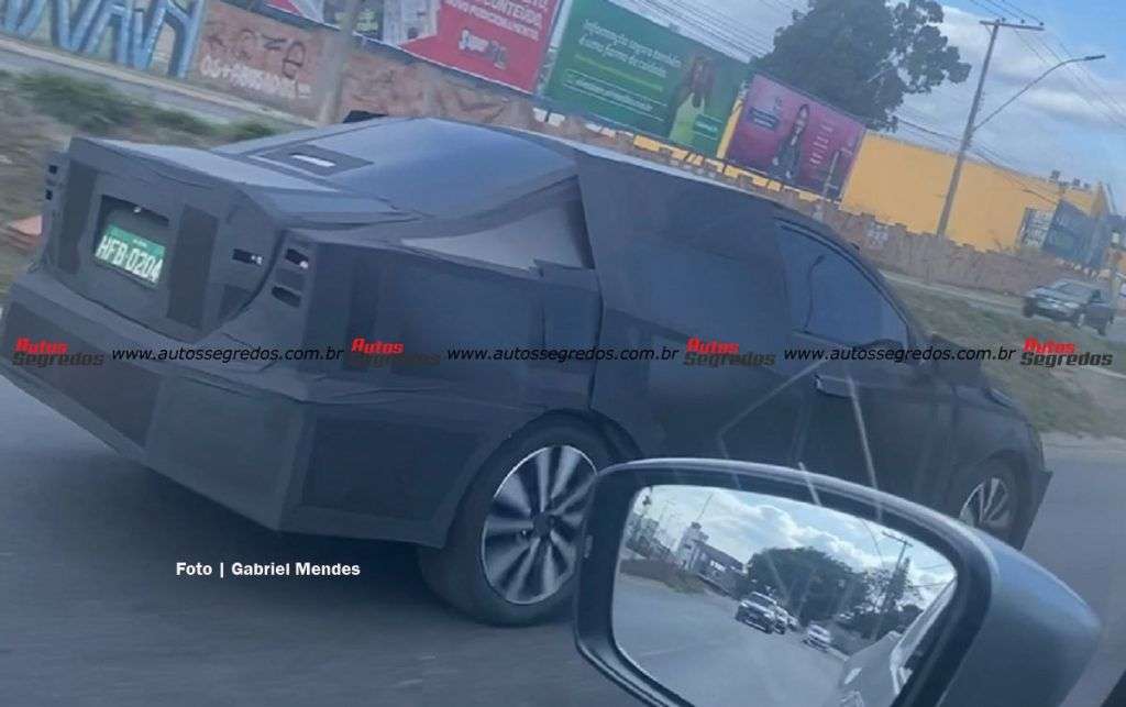 Protótipo do Projeto CC22 que dará origem a inédito sedã da Citroën para o Brasil