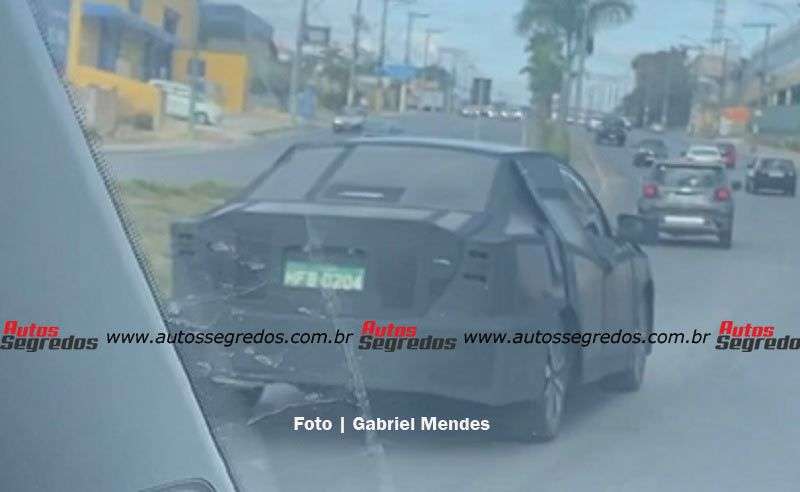 Protótipo do Projeto CC22 que dará origem a inédito sedã da Citroën para o Brasil