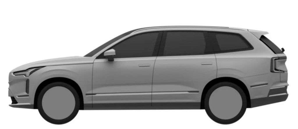 Patente do Volvo EX90