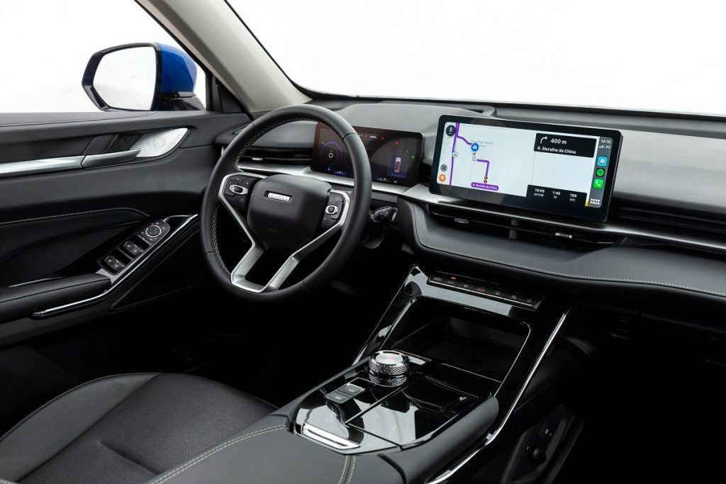 GWM mostra painel do Haval H6 e suas tecnologias