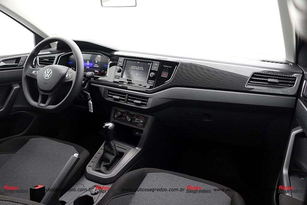 painel do VW Polo 170 TSI 2023
