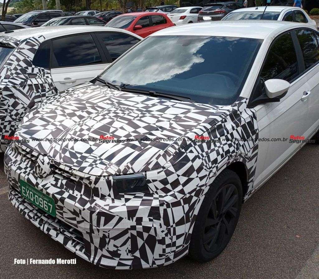 Flagra novo VW Virtus 170 TSI 2024