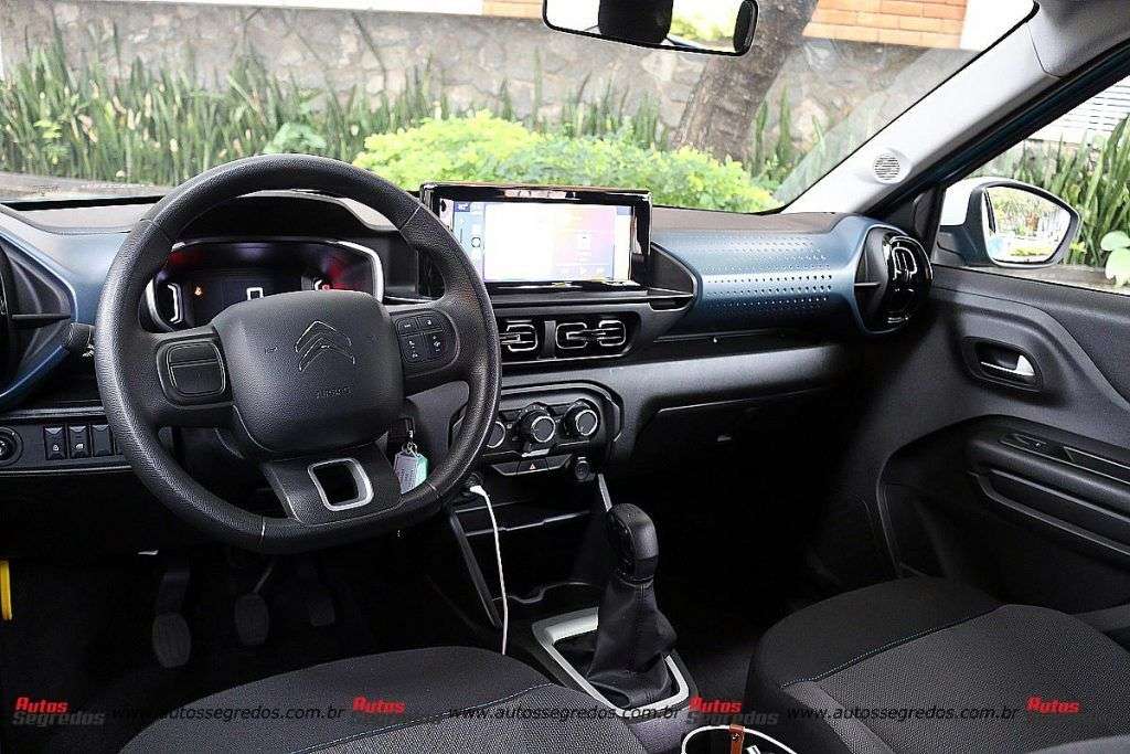 painel do novo Citroën C3 1.0 Feel 2023