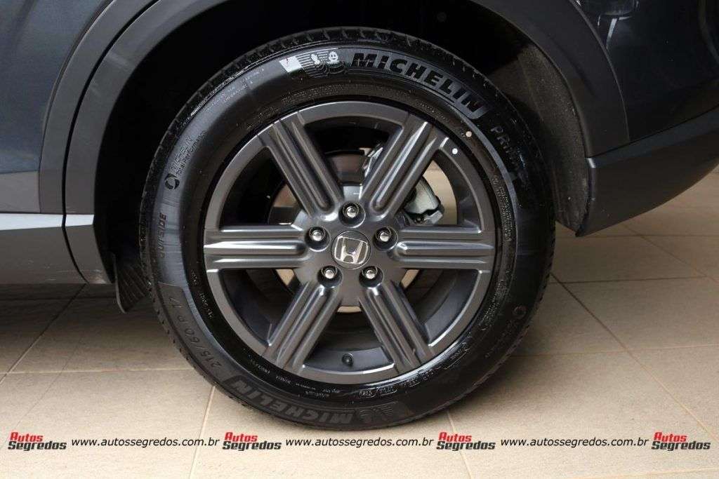 rodas do novo Honda HR-V EXL 2023