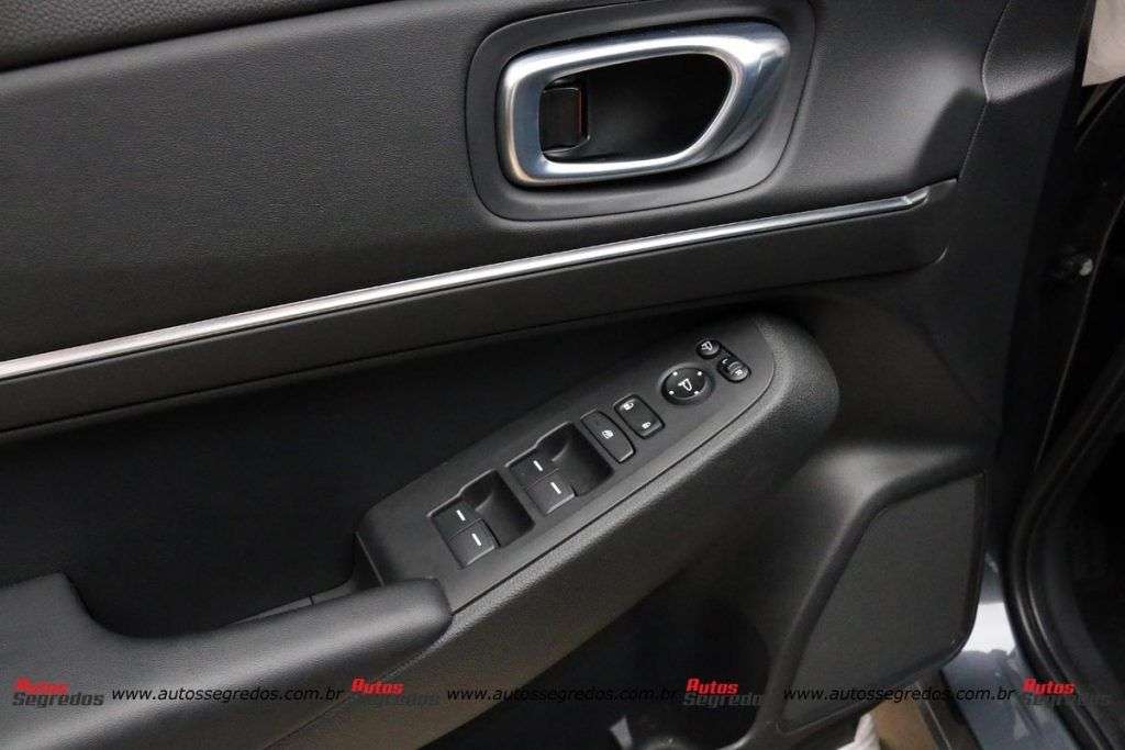 comandos vidros elétricos Honda HR-V EXL 2023