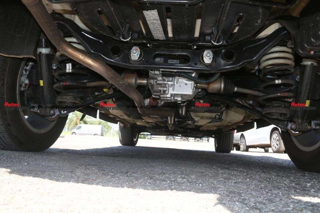 Suspensão da picape Ram 1200 monobloco