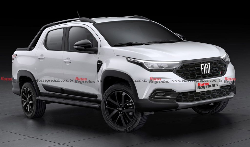 Projeção da Fiat Strada Ultra 2024