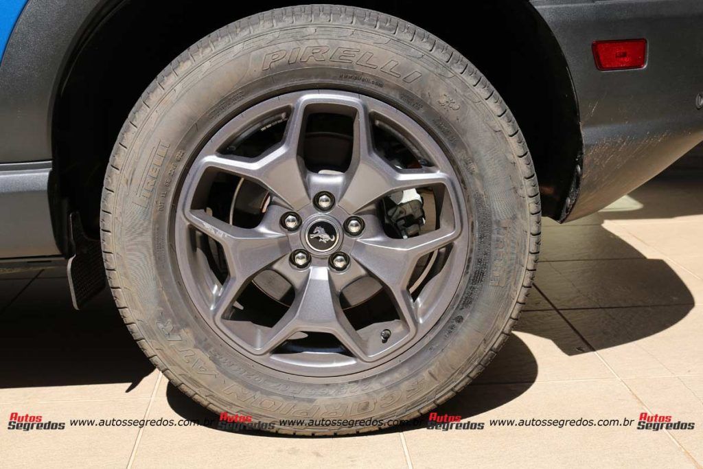 roda do Ford Bronco Sport