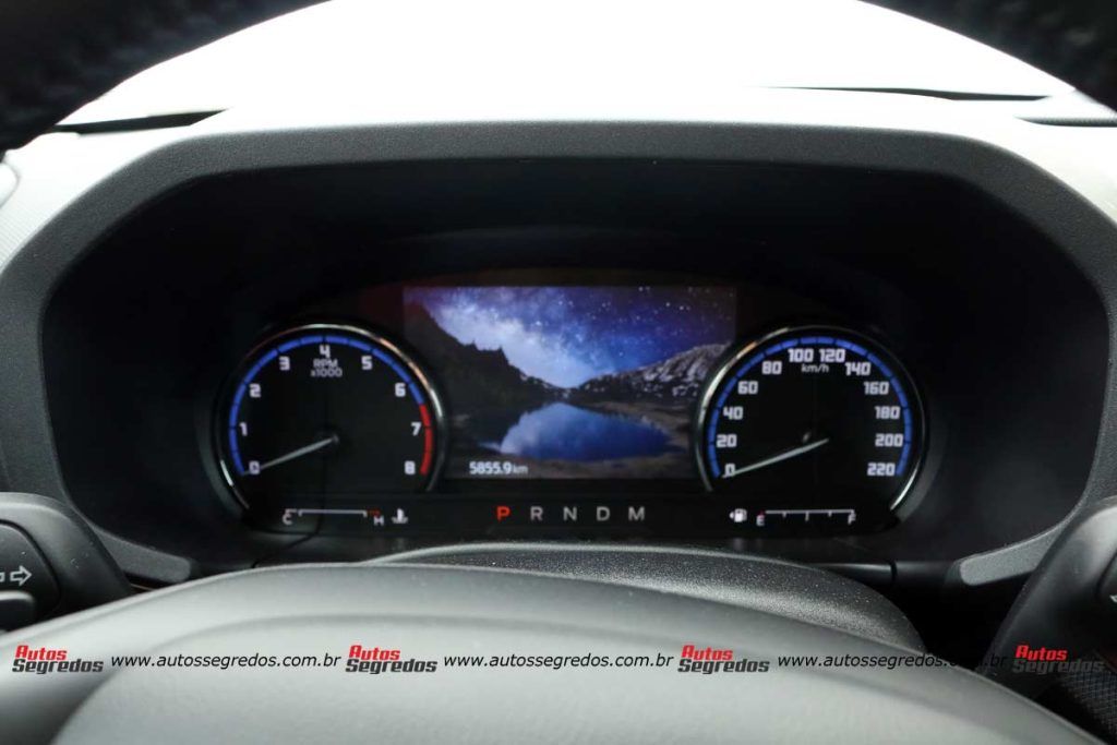 quadro de instrumentos do Ford Bronco Sport 2.0