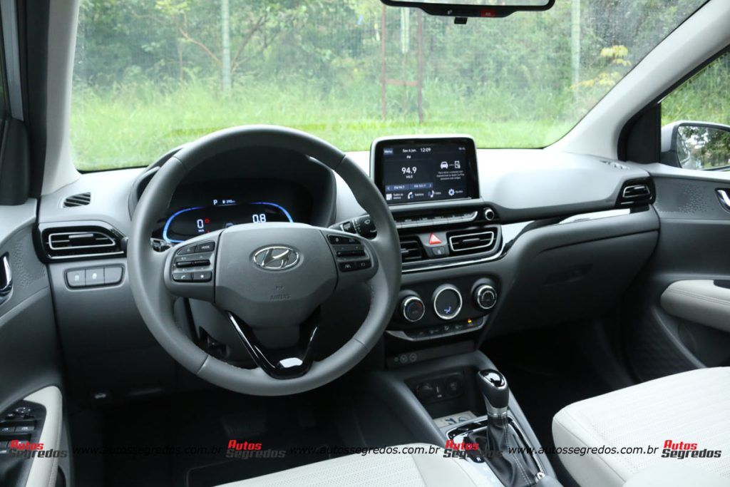 painel do Hyundai HB20S Platinum Plus 1.0 TGDI