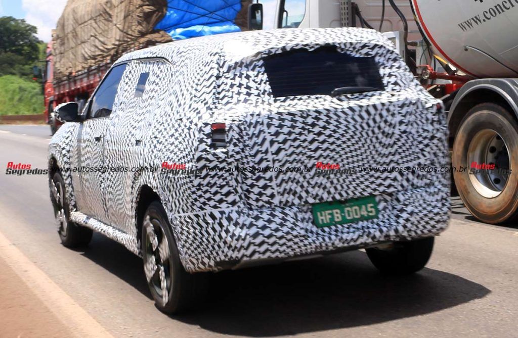 Projeto CC4 da Citroën que dara origem a um SUV de cinco ou sete lugares, por chamamos de C3 Aircross