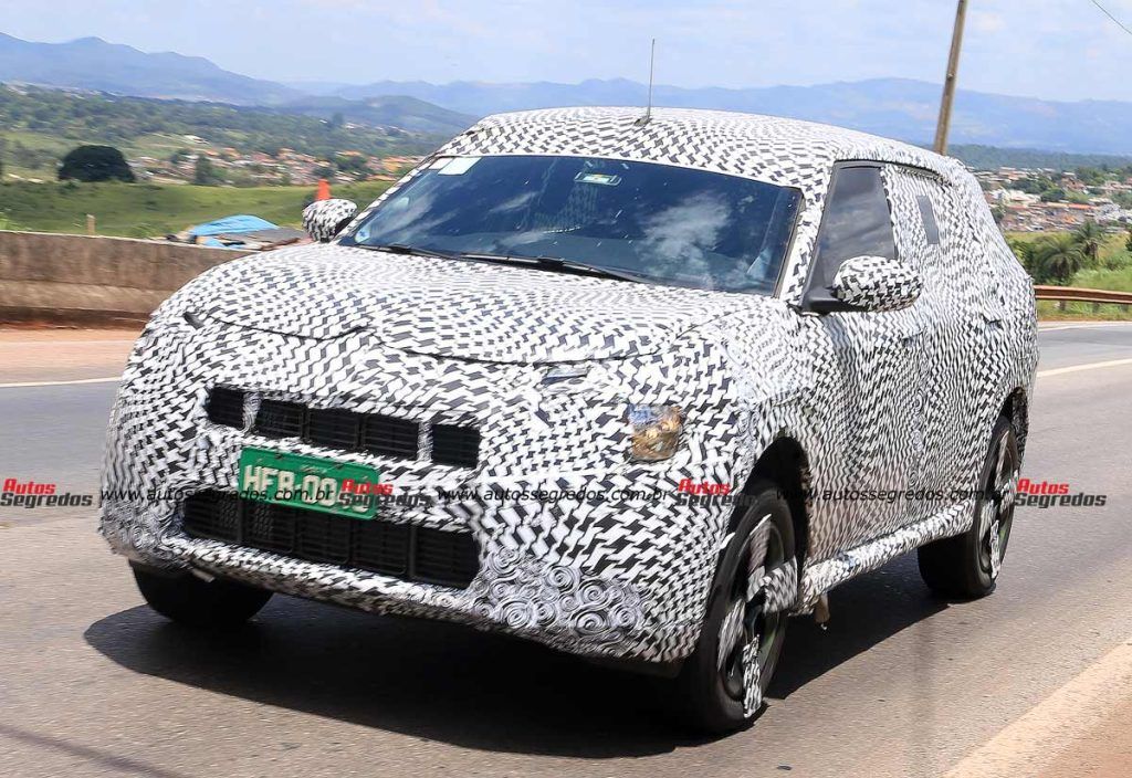 Projeto CC4 da Citroën que dara origem a um SUV de cinco ou sete lugares, por chamamos de C3 Aircross