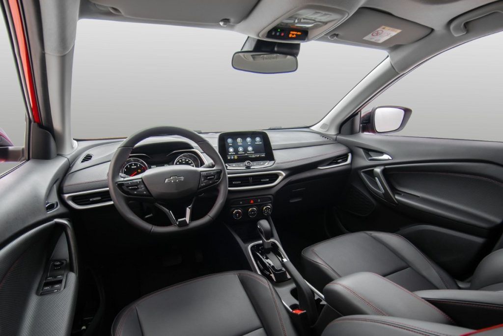 painel do Chevrolet Tracker RS 2024