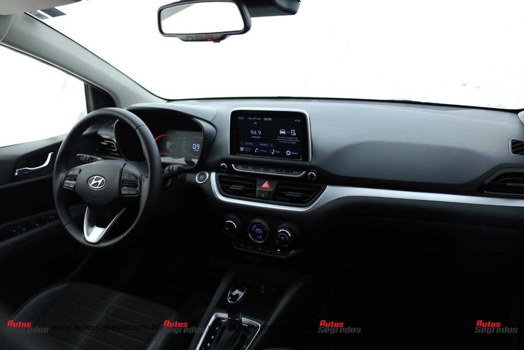 painel do Hyundai HB20 Platinum Plus 2023