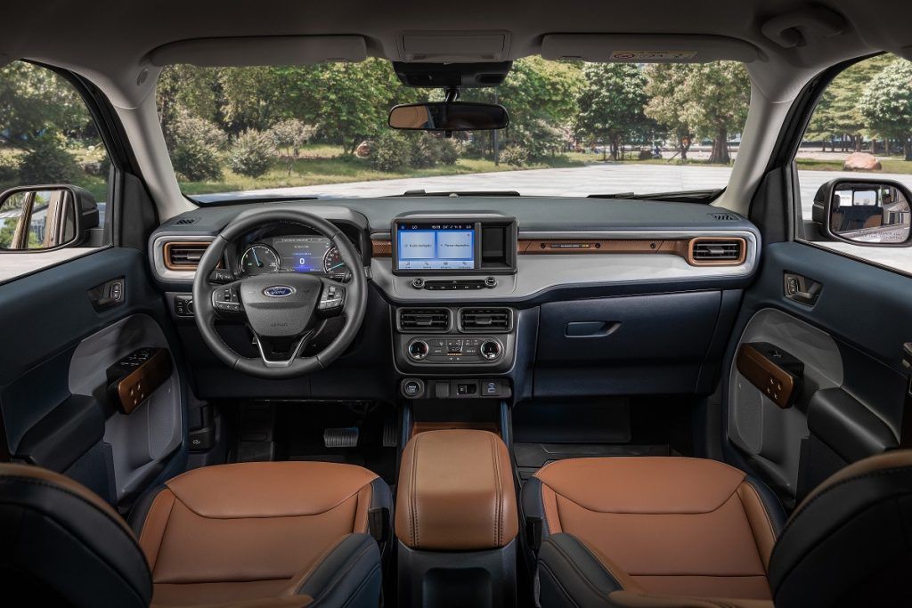 painel da Ford Maverick Hybrid