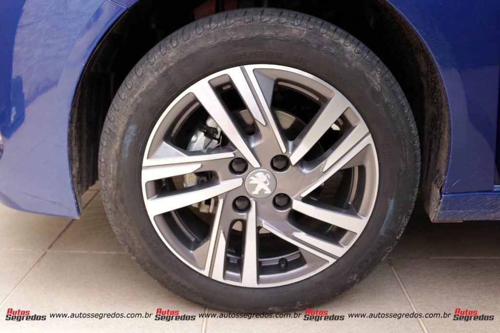 roda de liga do Peugeot 208 Griffe 2023