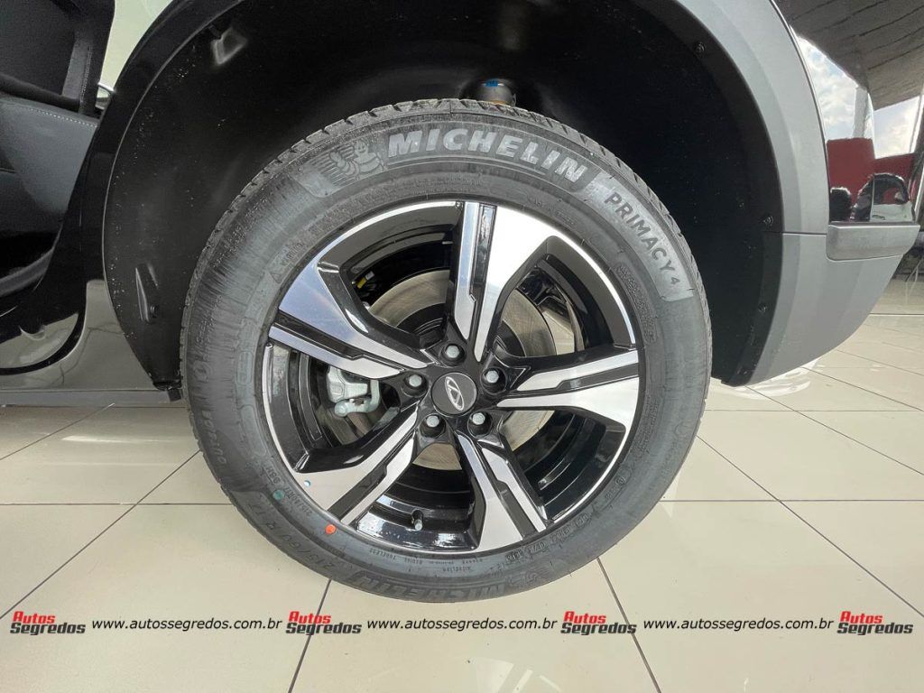 Roda do SUV CAOA Chery 