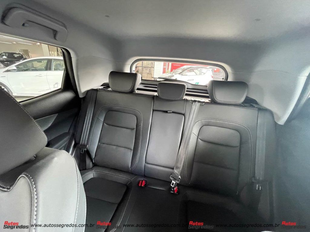 Banco traseiro do CAOA Chery Tiggo 5X Sport