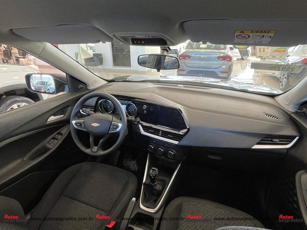 painel da Chevrolet Montana 1.2 Turbo