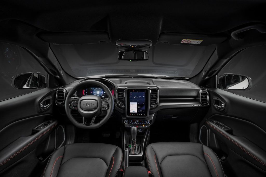 Interior da picape