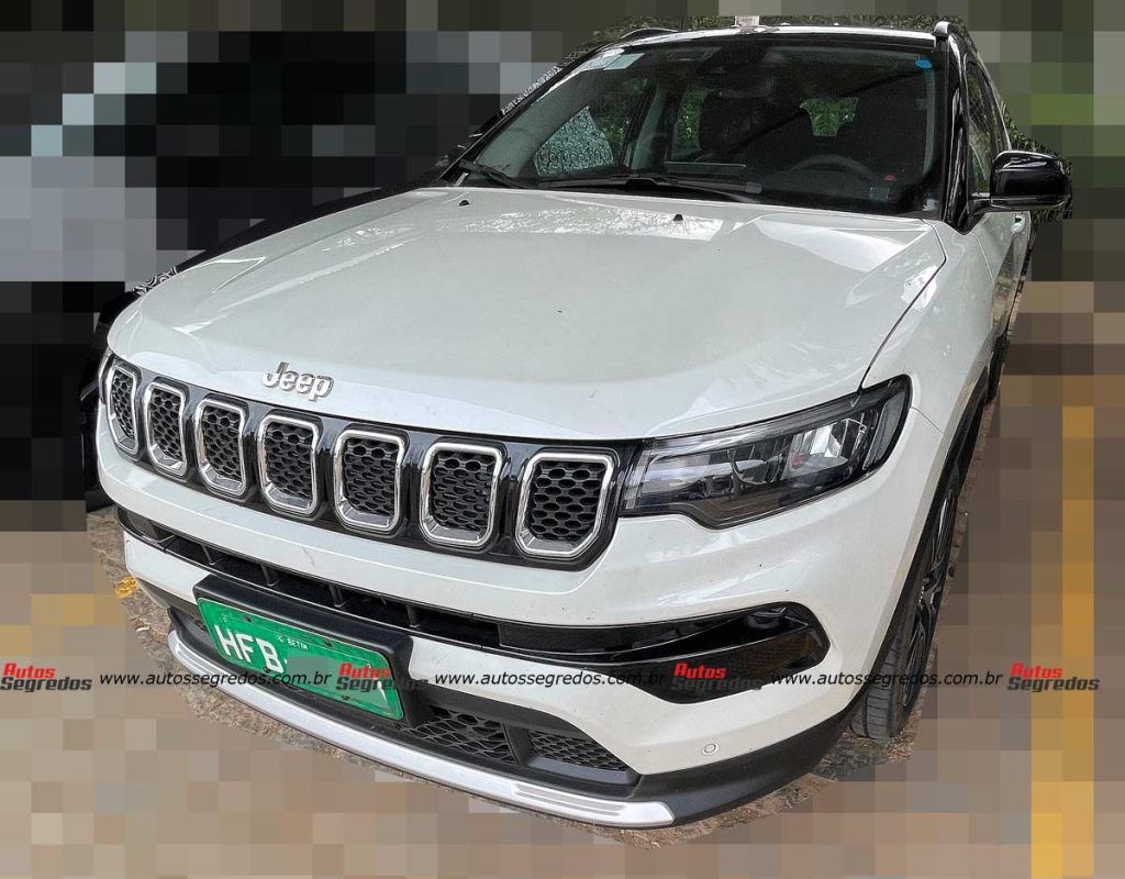 Flagra Jeep Compass com o motor 2.0 Turbo Hurricane GME