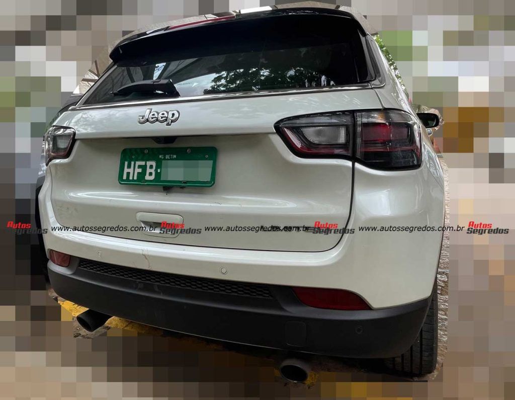 Flagra Jeep Compass com o motor 2.0 Turbo Hurricane GME