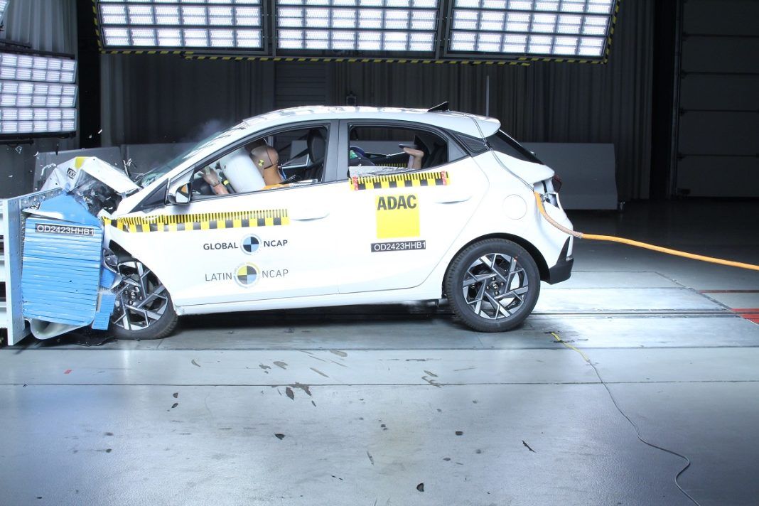 HB20 3 estrelas no Latin NCAP agosto/23