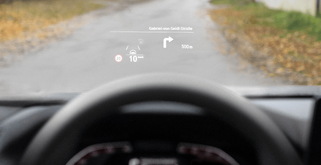 Head Up Display BMW