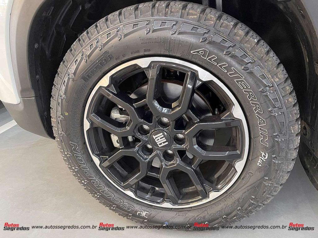 roda de liga da Fiat Toro Ultra 2024
