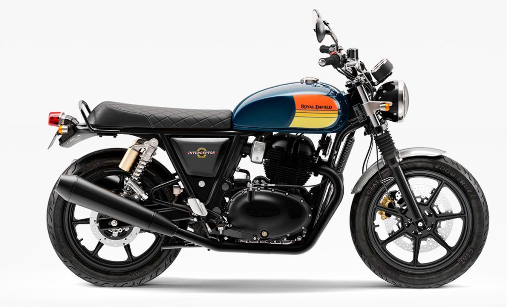 Interceptor 650 Barcelona Blue 