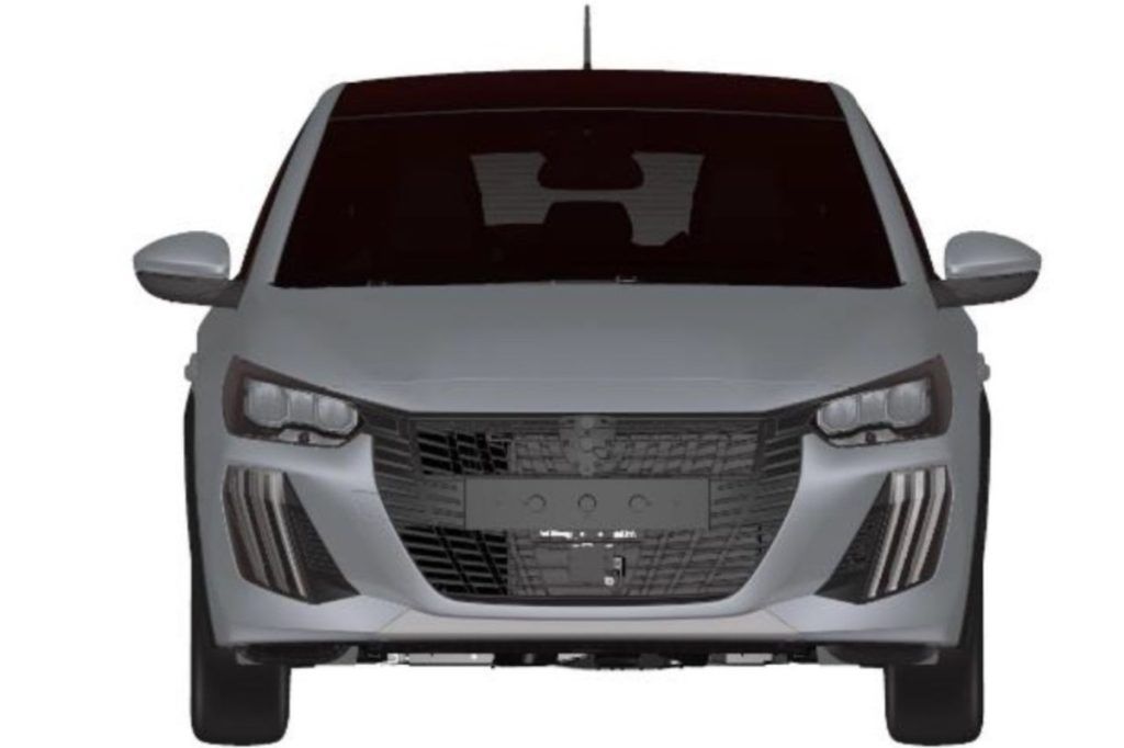 Novo Peugeot 208 reestilizado