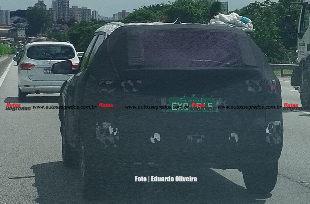 Flagra do novo Hyundai Creta 2025 reestilizado