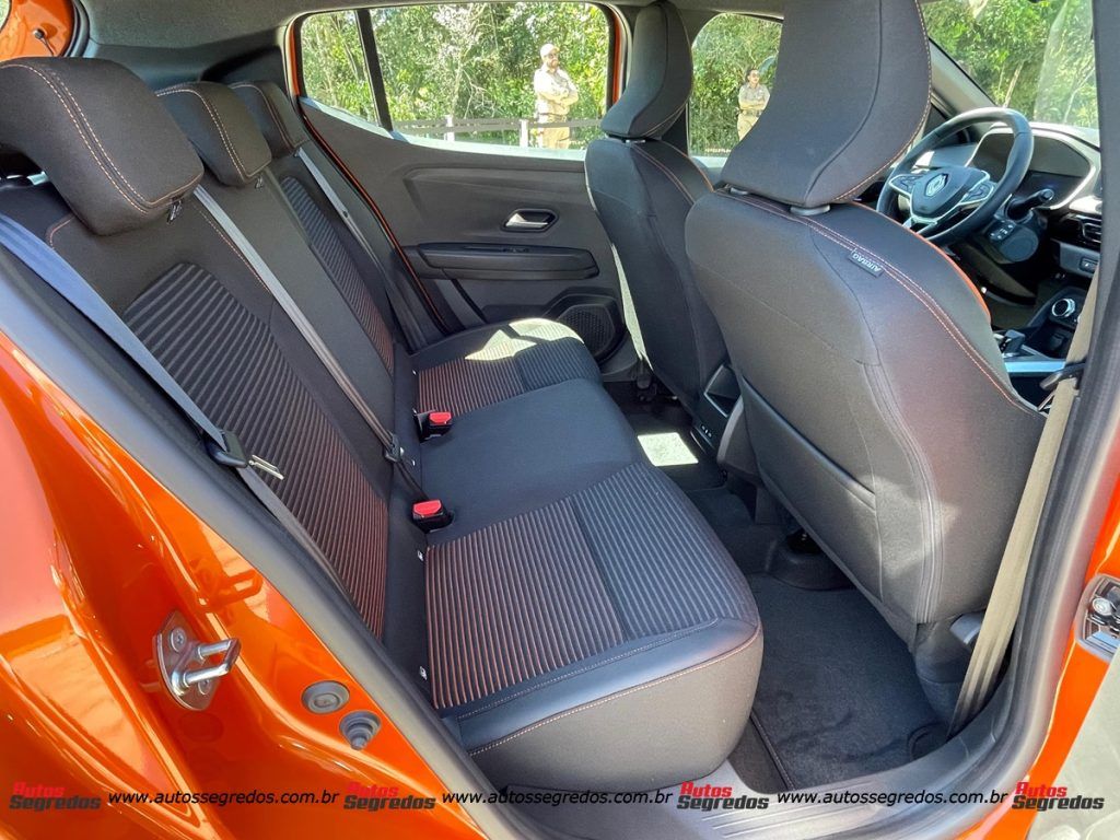 banco traseiro do novo Renault Kardian Première Edition