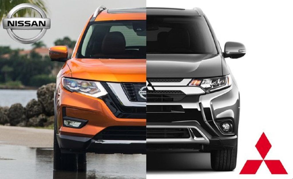 Mitsubishi e Nissan