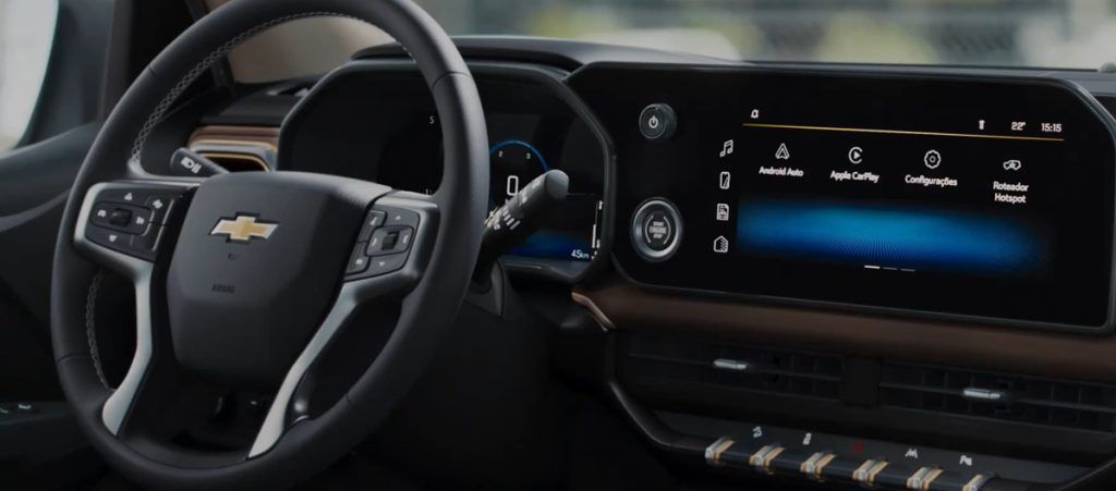 painel do novo Chevrolet Trailblazer High Country 2025 