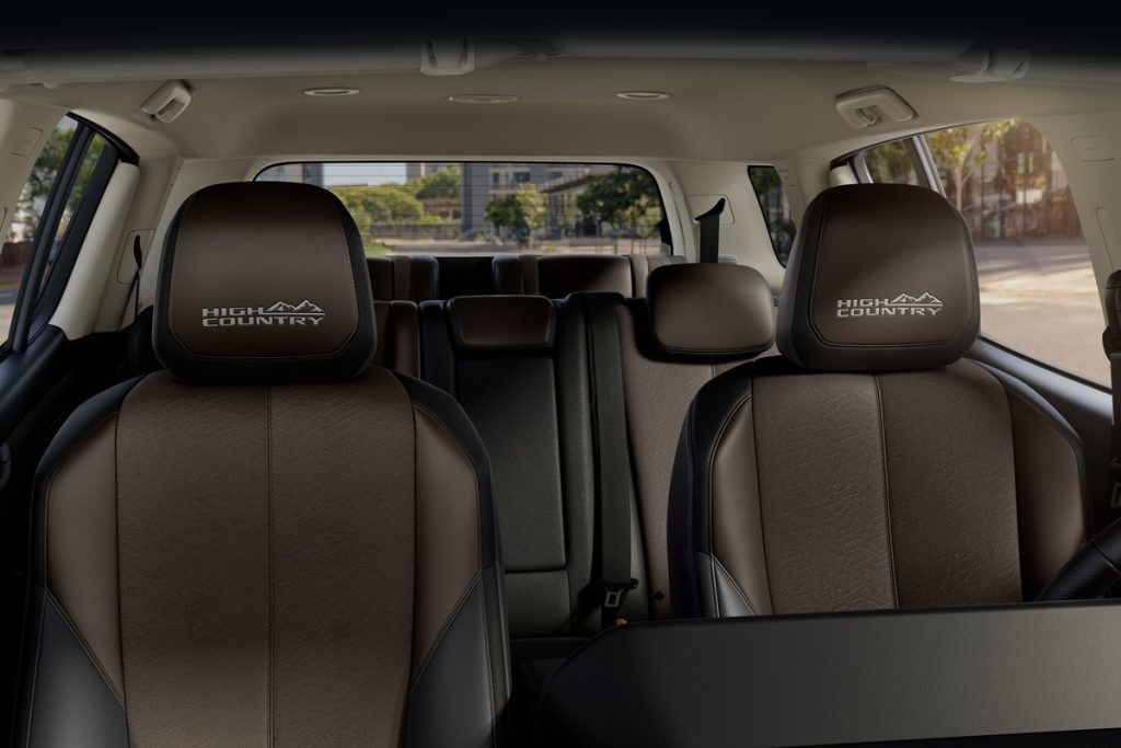 bancos do Chevrolet Trailblazer High Country 2025 