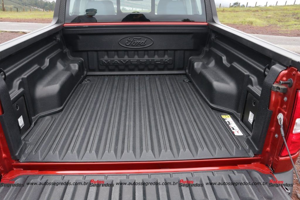 caçamba da Ford Maverick Hybrid 2023