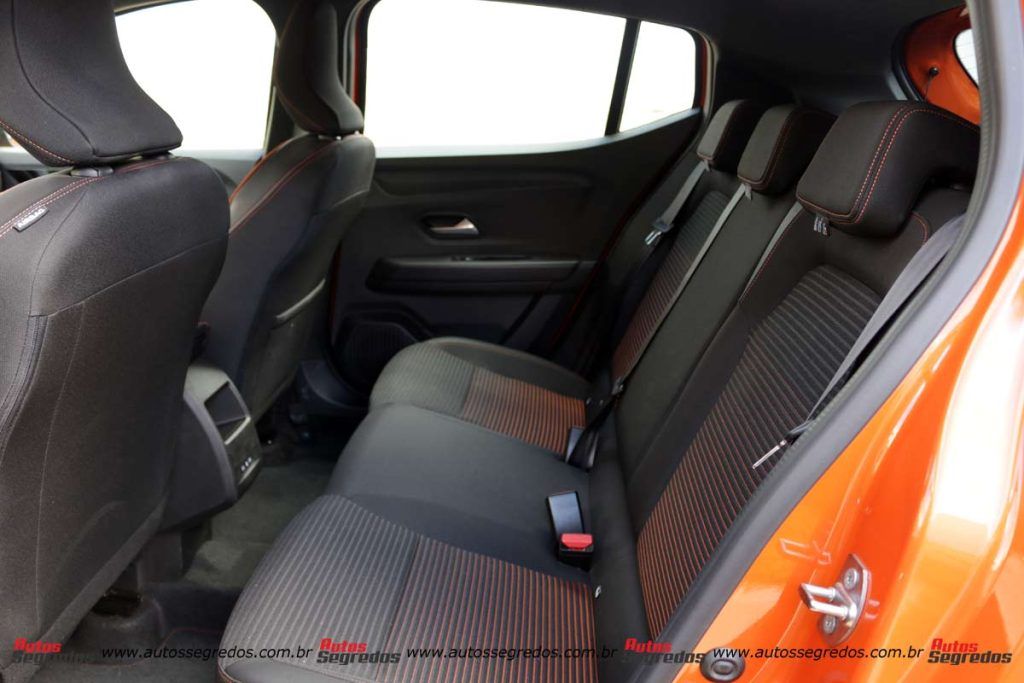 banco traseiro do Renault Kardian Premiere Edition 2025