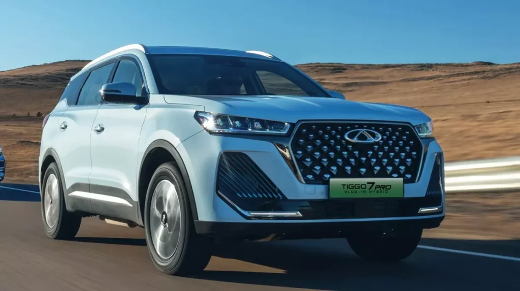 Chery Tiggo 7 Hybrid plug in 2025