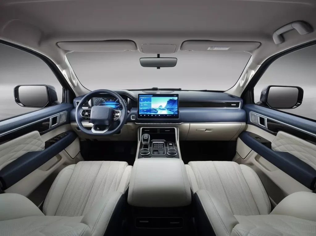 painel da Foton Tunland V7