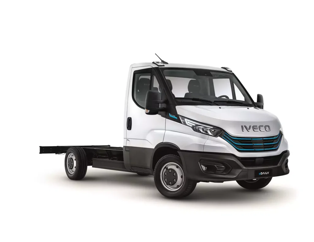 Novo IVECO eDaly chassi cabine  