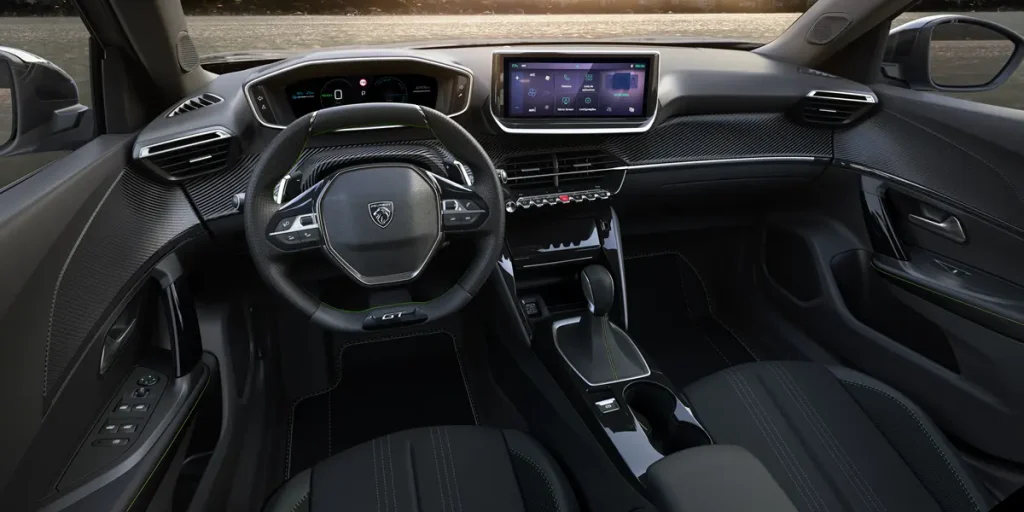 Painel do novo Peugeot 2008 GT 2025