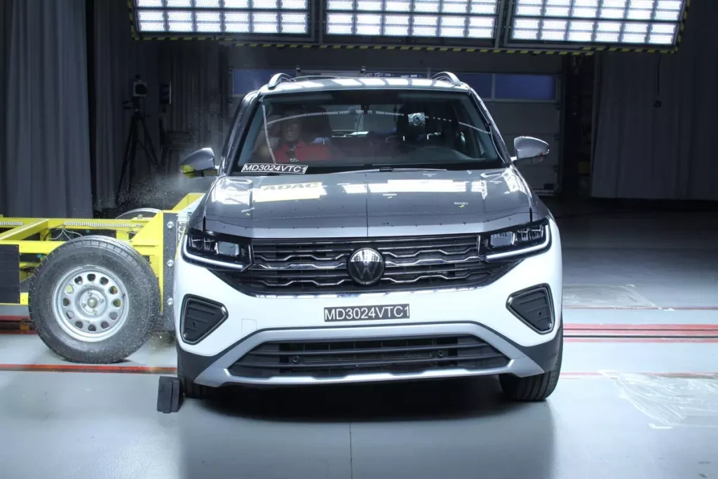 Latin NCAP: VW T-Cross 2025 leva cinco estrelas nos testes de impacto
