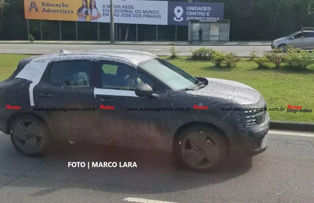 Flagra novo Nissan Kicks 2026 