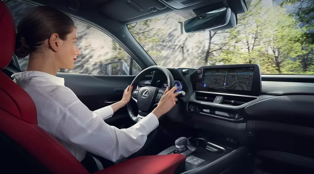 painel do Lexus UX 300h Hybrid  