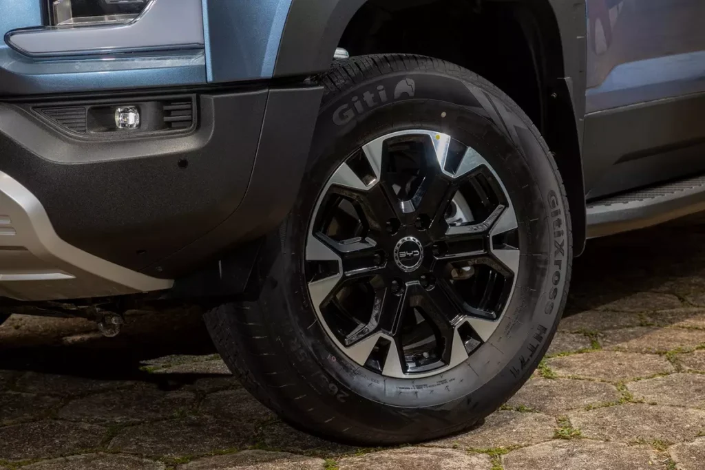 roda de liga da BYD Shark PHEV (híbrida plug-in)