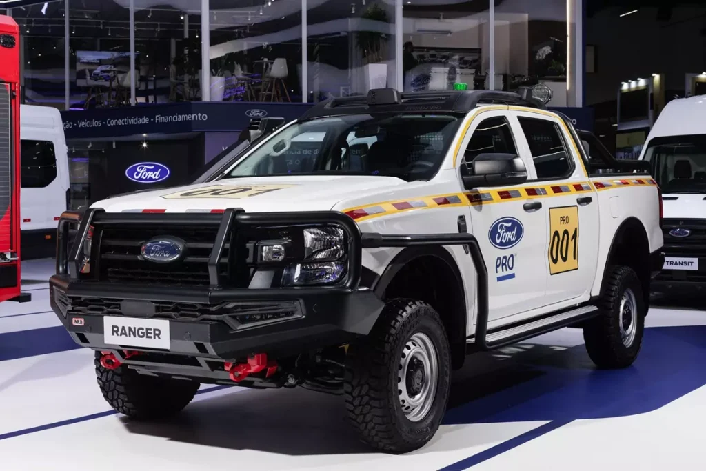 Ford Ranger MIneradora na Fenatran 2024