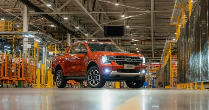 Ford Ranger terá produção aumentada na Argentina
