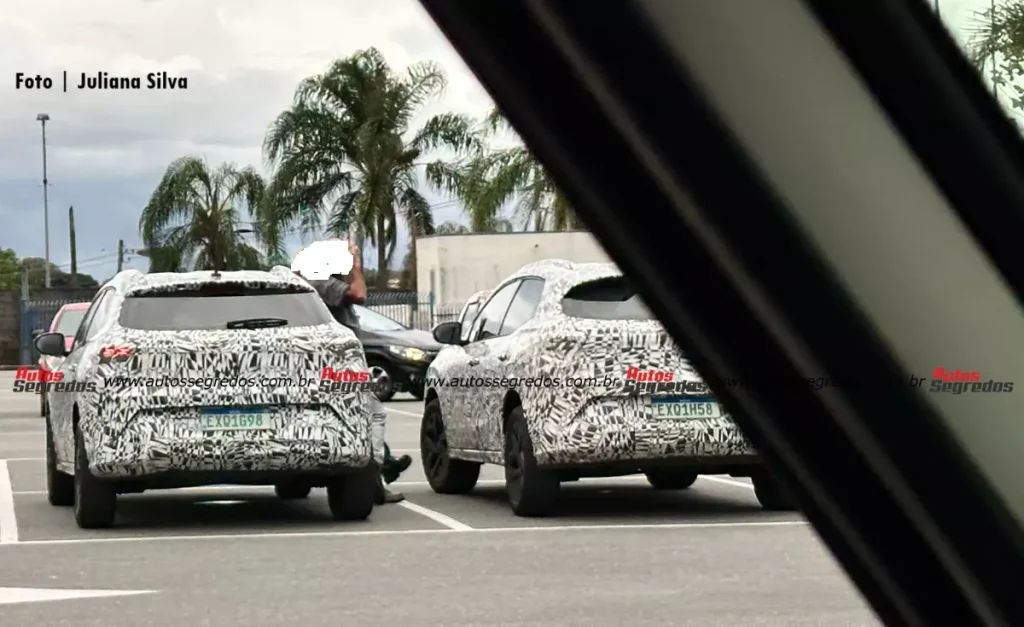 Novo Volkswagen Tera 2026 de traseira