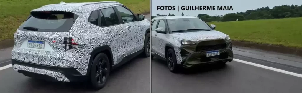 Flagra Toyota Yaris Cross 2026